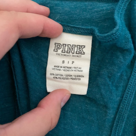 PINK Racerback Tank Top - Picture 2 of 2